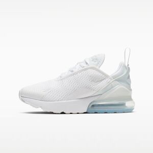 Nike Kids Air Max 270 Sneaker | Size 12.5 | White | Little Kid